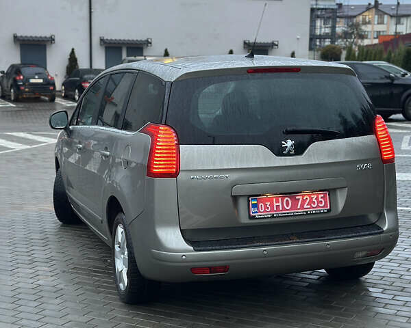 Бежевый Пежо 5008, объемом двигателя 1.6 л и пробегом 236 тыс. км за 8300 $, фото 13 на Automoto.ua