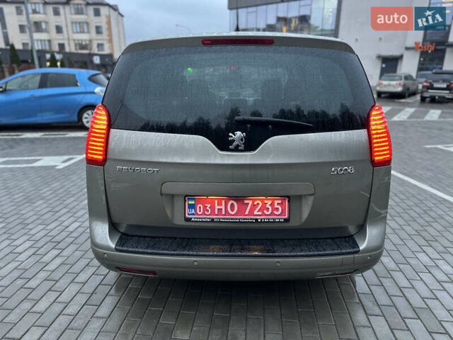 Бежевый Пежо 5008, объемом двигателя 1.6 л и пробегом 236 тыс. км за 8300 $, фото 5 на Automoto.ua