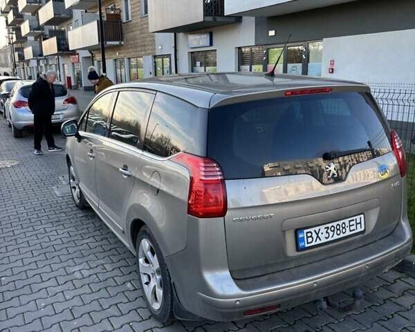 Бежевый Пежо 5008, объемом двигателя 1.6 л и пробегом 170 тыс. км за 7600 $, фото 2 на Automoto.ua