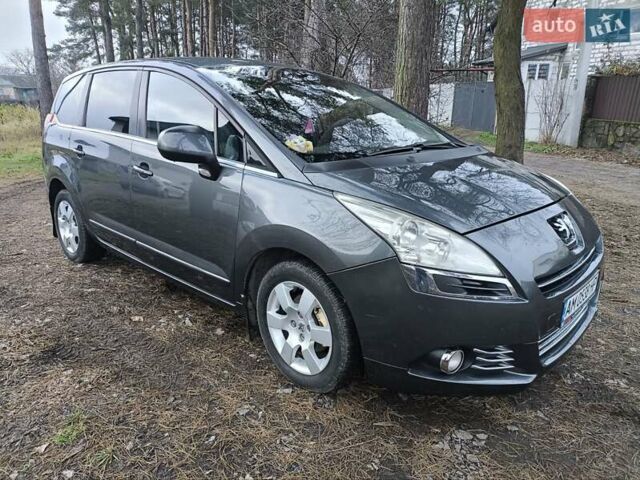 Чорний Пежо 5008, об'ємом двигуна 1.56 л та пробігом 250 тис. км за 6700 $, фото 18 на Automoto.ua