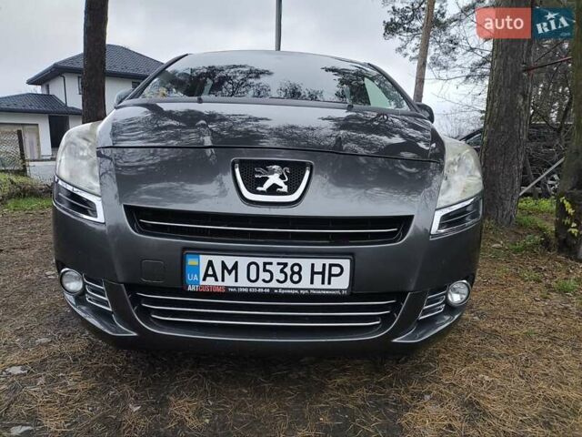 Чорний Пежо 5008, об'ємом двигуна 1.56 л та пробігом 250 тис. км за 6700 $, фото 8 на Automoto.ua