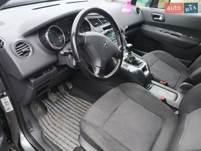 Чорний Пежо 5008, об'ємом двигуна 1.56 л та пробігом 250 тис. км за 6700 $, фото 21 на Automoto.ua