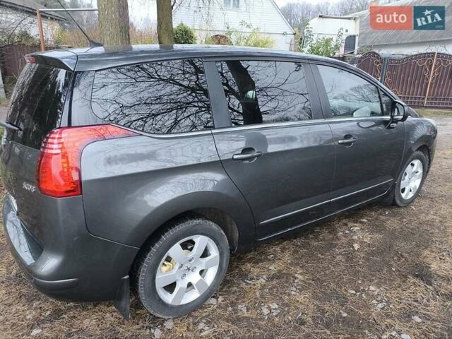 Чорний Пежо 5008, об'ємом двигуна 1.56 л та пробігом 250 тис. км за 6700 $, фото 16 на Automoto.ua
