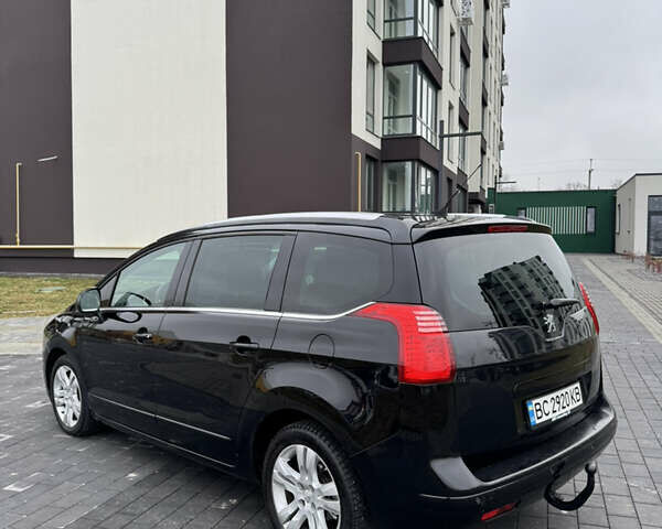 Черный Пежо 5008, объемом двигателя 1.56 л и пробегом 310 тыс. км за 6700 $, фото 6 на Automoto.ua