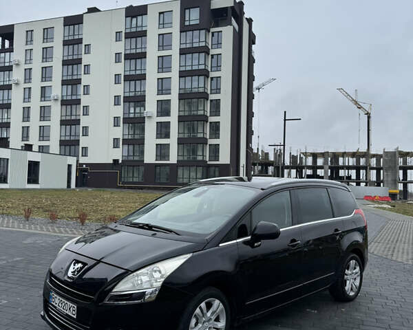 Черный Пежо 5008, объемом двигателя 1.56 л и пробегом 305 тыс. км за 6350 $, фото 18 на Automoto.ua