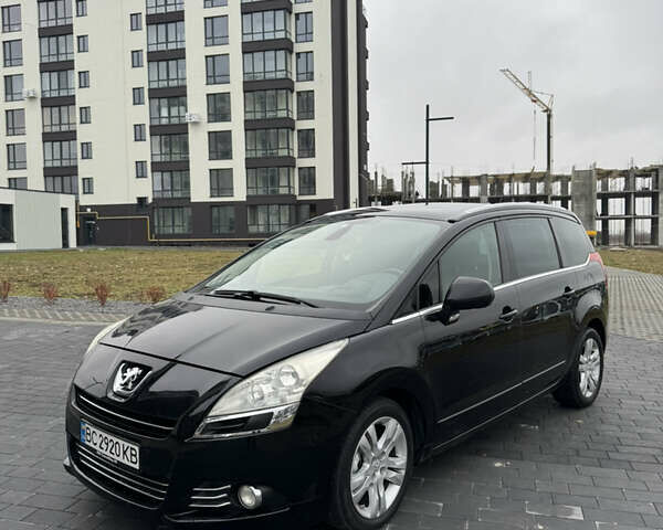 Черный Пежо 5008, объемом двигателя 1.56 л и пробегом 305 тыс. км за 6350 $, фото 2 на Automoto.ua