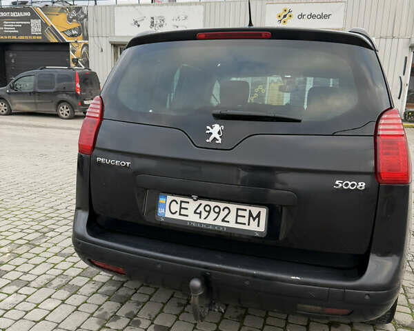 Черный Пежо 5008, объемом двигателя 1.56 л и пробегом 270 тыс. км за 4999 $, фото 9 на Automoto.ua