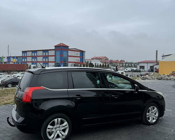 Черный Пежо 5008, объемом двигателя 1.56 л и пробегом 310 тыс. км за 6700 $, фото 1 на Automoto.ua