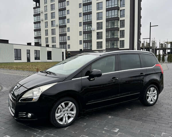 Черный Пежо 5008, объемом двигателя 1.56 л и пробегом 305 тыс. км за 6350 $, фото 3 на Automoto.ua