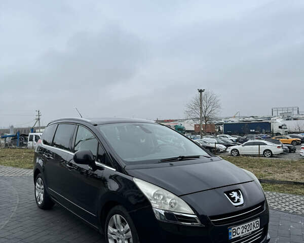 Черный Пежо 5008, объемом двигателя 1.56 л и пробегом 305 тыс. км за 6350 $, фото 15 на Automoto.ua