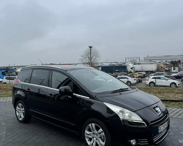 Черный Пежо 5008, объемом двигателя 1.56 л и пробегом 310 тыс. км за 6700 $, фото 12 на Automoto.ua