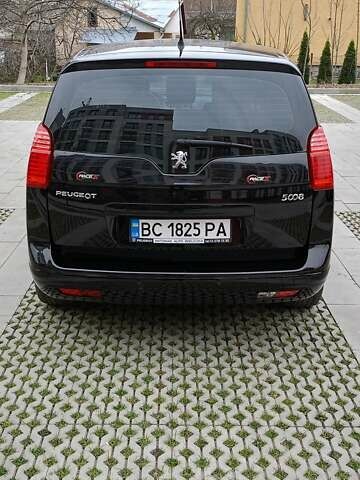 Черный Пежо 5008, объемом двигателя 1.56 л и пробегом 304 тыс. км за 8400 $, фото 7 на Automoto.ua