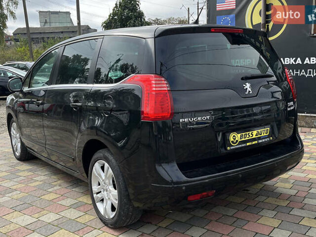 Черный Пежо 5008, объемом двигателя 2 л и пробегом 221 тыс. км за 9300 $, фото 4 на Automoto.ua