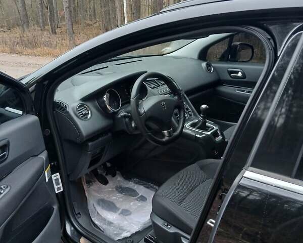Черный Пежо 5008, объемом двигателя 1.56 л и пробегом 123 тыс. км за 7650 $, фото 26 на Automoto.ua