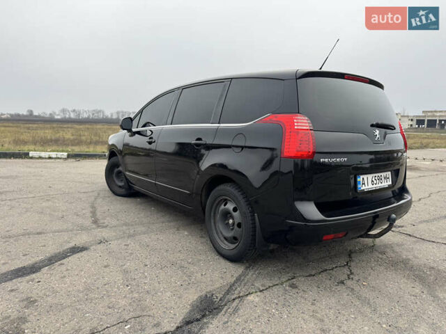 Черный Пежо 5008, объемом двигателя 1.56 л и пробегом 356 тыс. км за 8199 $, фото 6 на Automoto.ua