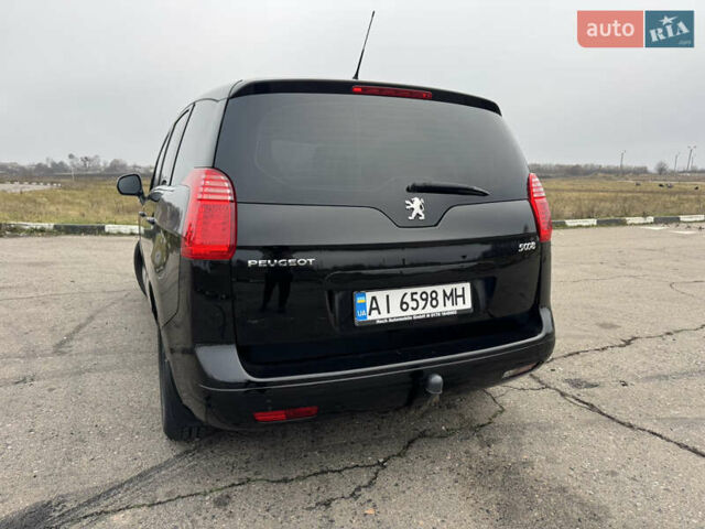 Черный Пежо 5008, объемом двигателя 1.56 л и пробегом 356 тыс. км за 8199 $, фото 5 на Automoto.ua