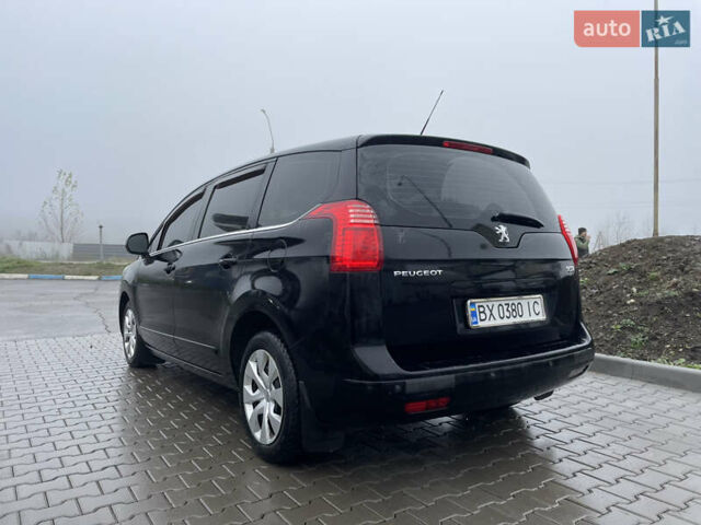 Черный Пежо 5008, объемом двигателя 1.6 л и пробегом 254 тыс. км за 7300 $, фото 6 на Automoto.ua