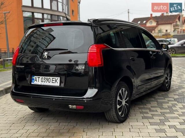 Чорний Пежо 5008, об'ємом двигуна 1.56 л та пробігом 208 тис. км за 8300 $, фото 17 на Automoto.ua