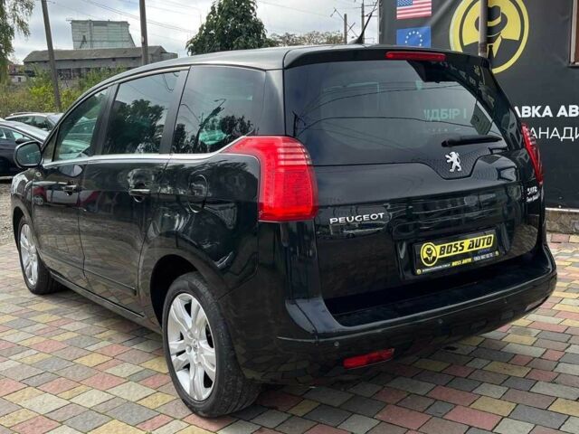 Черный Пежо 5008, объемом двигателя 2 л и пробегом 221 тыс. км за 9300 $, фото 4 на Automoto.ua