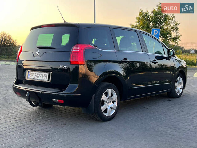 Черный Пежо 5008, объемом двигателя 1.6 л и пробегом 240 тыс. км за 6200 $, фото 4 на Automoto.ua