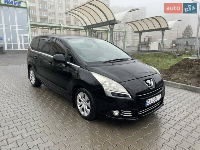 Черный Пежо 5008, объемом двигателя 1.6 л и пробегом 254 тыс. км за 7300 $, фото 14 на Automoto.ua
