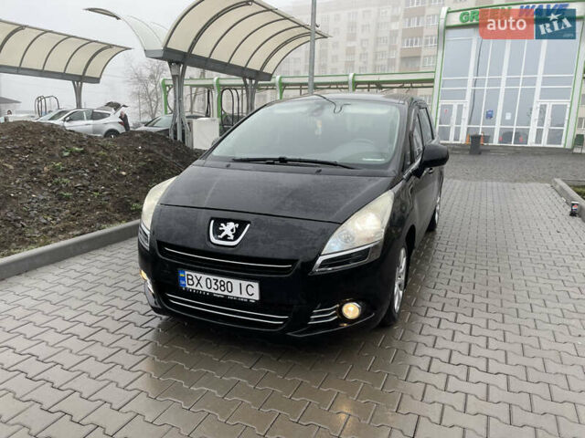 Черный Пежо 5008, объемом двигателя 1.6 л и пробегом 254 тыс. км за 7300 $, фото 3 на Automoto.ua