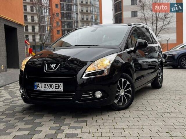 Чорний Пежо 5008, об'ємом двигуна 1.56 л та пробігом 208 тис. км за 8300 $, фото 1 на Automoto.ua