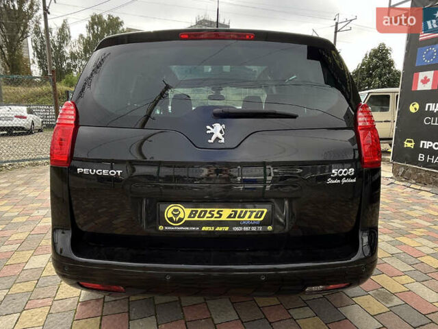 Черный Пежо 5008, объемом двигателя 2 л и пробегом 221 тыс. км за 9300 $, фото 5 на Automoto.ua