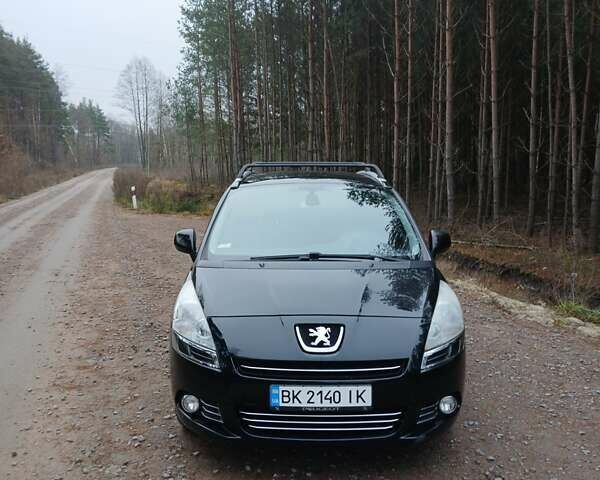 Черный Пежо 5008, объемом двигателя 1.56 л и пробегом 123 тыс. км за 7650 $, фото 13 на Automoto.ua