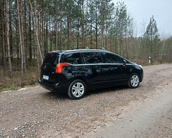 Черный Пежо 5008, объемом двигателя 1.56 л и пробегом 123 тыс. км за 7650 $, фото 6 на Automoto.ua