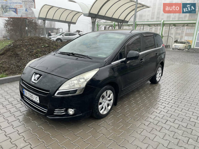 Черный Пежо 5008, объемом двигателя 1.6 л и пробегом 254 тыс. км за 7300 $, фото 12 на Automoto.ua