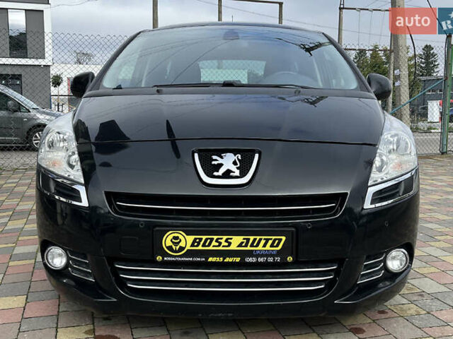 Черный Пежо 5008, объемом двигателя 2 л и пробегом 221 тыс. км за 9300 $, фото 1 на Automoto.ua