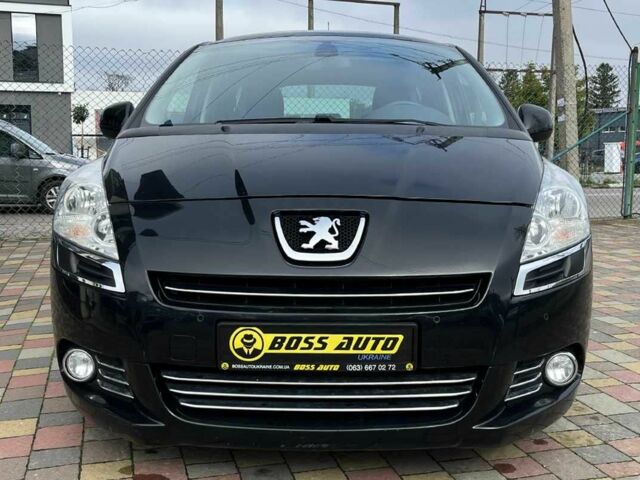 Черный Пежо 5008, объемом двигателя 2 л и пробегом 221 тыс. км за 9300 $, фото 1 на Automoto.ua