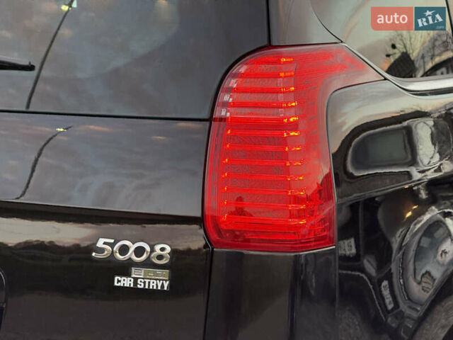 Чорний Пежо 5008, об'ємом двигуна 1.6 л та пробігом 224 тис. км за 7999 $, фото 21 на Automoto.ua