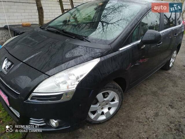 Черный Пежо 5008, объемом двигателя 1.6 л и пробегом 235 тыс. км за 8950 $, фото 11 на Automoto.ua