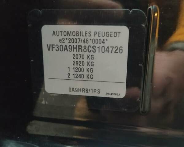 Черный Пежо 5008, объемом двигателя 1.6 л и пробегом 235 тыс. км за 8950 $, фото 14 на Automoto.ua