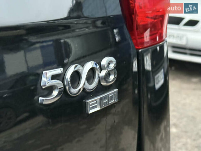 Черный Пежо 5008, объемом двигателя 1.6 л и пробегом 186 тыс. км за 8999 $, фото 23 на Automoto.ua