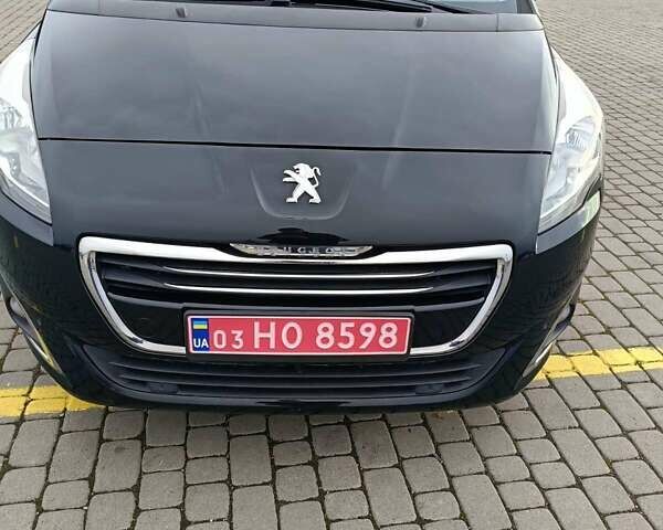 Черный Пежо 5008, объемом двигателя 1.6 л и пробегом 256 тыс. км за 10100 $, фото 1 на Automoto.ua