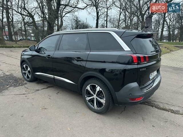 Черный Пежо 5008, объемом двигателя 1.56 л и пробегом 138 тыс. км за 19700 $, фото 4 на Automoto.ua