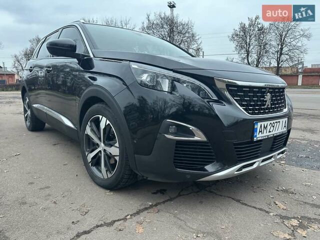 Черный Пежо 5008, объемом двигателя 1.56 л и пробегом 138 тыс. км за 19700 $, фото 13 на Automoto.ua