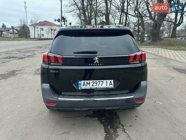 Черный Пежо 5008, объемом двигателя 1.56 л и пробегом 138 тыс. км за 19700 $, фото 3 на Automoto.ua