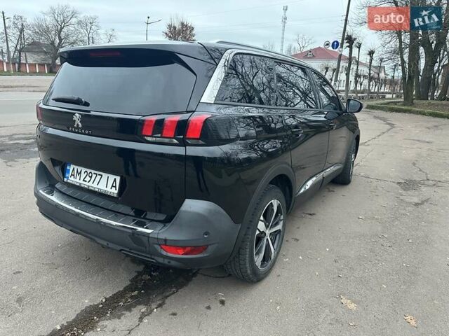 Черный Пежо 5008, объемом двигателя 1.56 л и пробегом 138 тыс. км за 19700 $, фото 7 на Automoto.ua