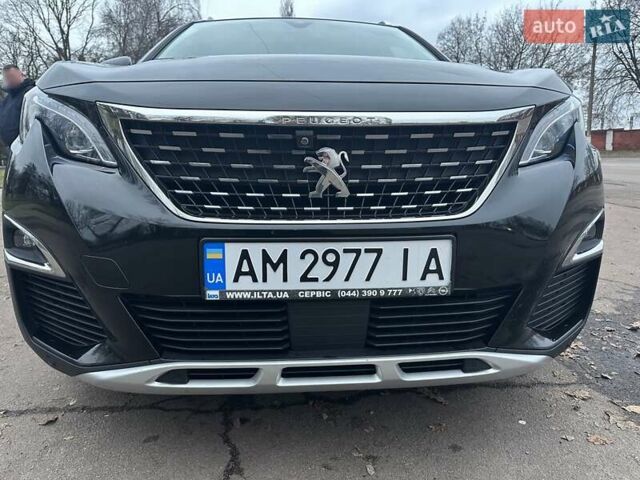 Черный Пежо 5008, объемом двигателя 1.56 л и пробегом 138 тыс. км за 19700 $, фото 12 на Automoto.ua