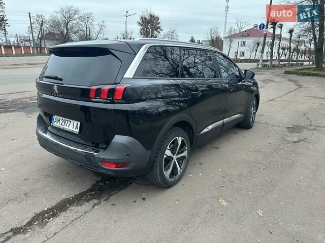 Черный Пежо 5008, объемом двигателя 1.56 л и пробегом 138 тыс. км за 19700 $, фото 8 на Automoto.ua