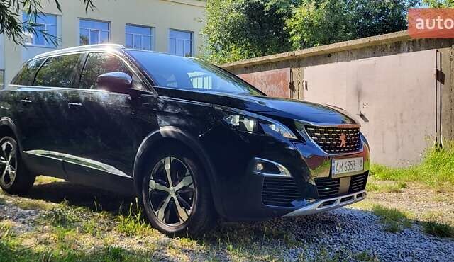 Черный Пежо 5008, объемом двигателя 2 л и пробегом 172 тыс. км за 22700 $, фото 7 на Automoto.ua