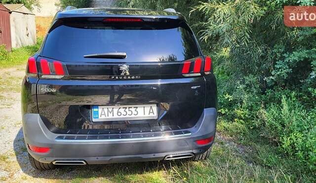 Черный Пежо 5008, объемом двигателя 2 л и пробегом 172 тыс. км за 22700 $, фото 5 на Automoto.ua