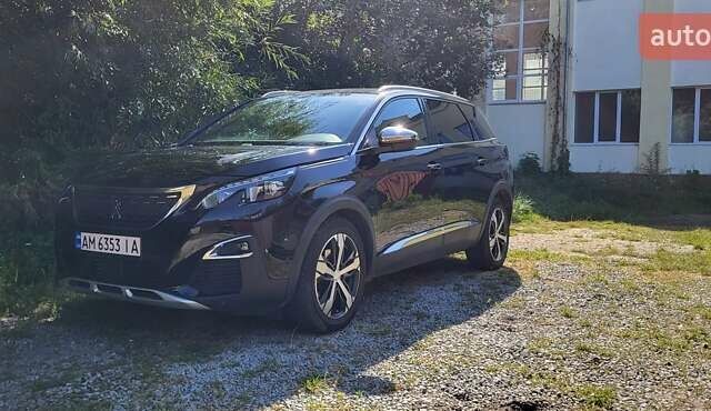 Черный Пежо 5008, объемом двигателя 2 л и пробегом 172 тыс. км за 22700 $, фото 3 на Automoto.ua