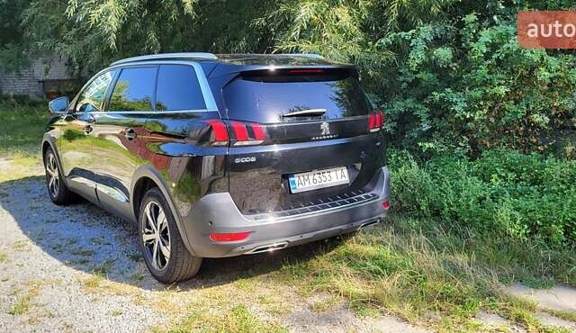 Черный Пежо 5008, объемом двигателя 2 л и пробегом 172 тыс. км за 22700 $, фото 1 на Automoto.ua