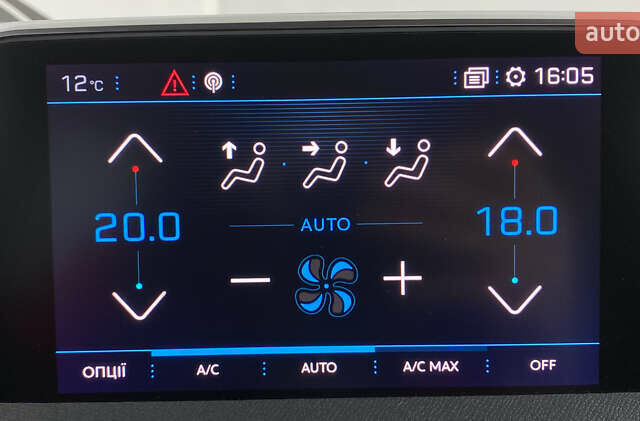 Чорний Пежо 5008, об'ємом двигуна 1.5 л та пробігом 171 тис. км за 20850 $, фото 21 на Automoto.ua