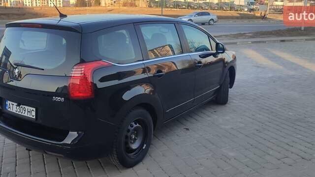 Чорний Пежо 5008, об'ємом двигуна 1.56 л та пробігом 246 тис. км за 6800 $, фото 4 на Automoto.ua